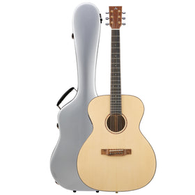 Artist GG1EQ Handbuilt Solid Wood Acoustic Electric Guitar & Hard Case
